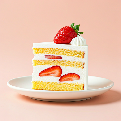 Bánh Kem Dâu Cắt Lát