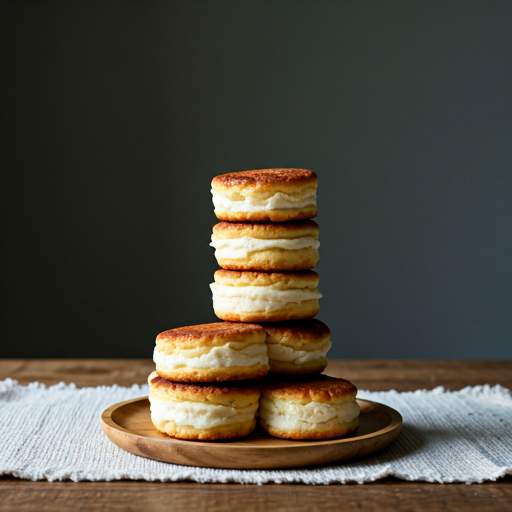 Bánh Kẹp Kem Nướng